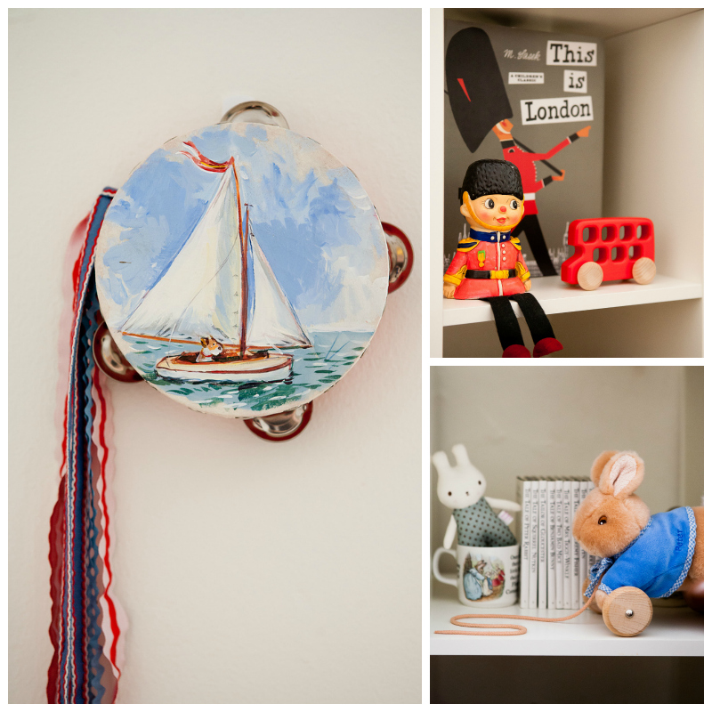 Modern vintage nursery tour via WeeBirdy.com