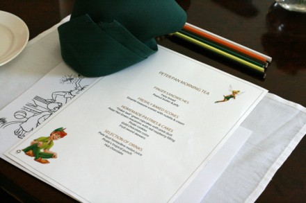 Peter Pan Morning Tea