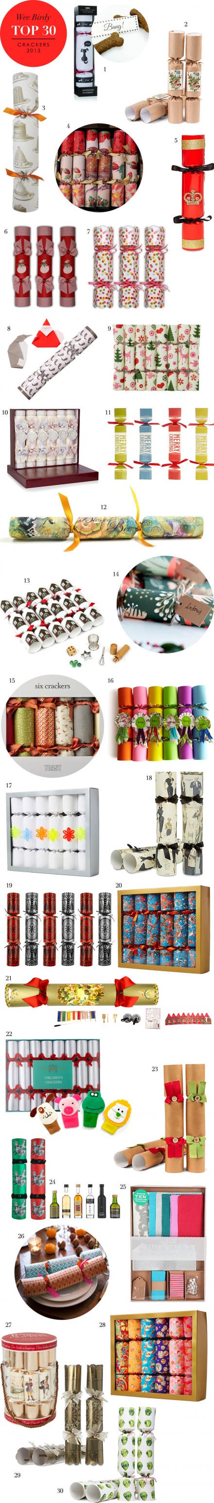 Best 30 Christmas Crackers 2013
