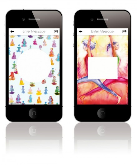 Card Lust Yoga Cards via Wee Birdy