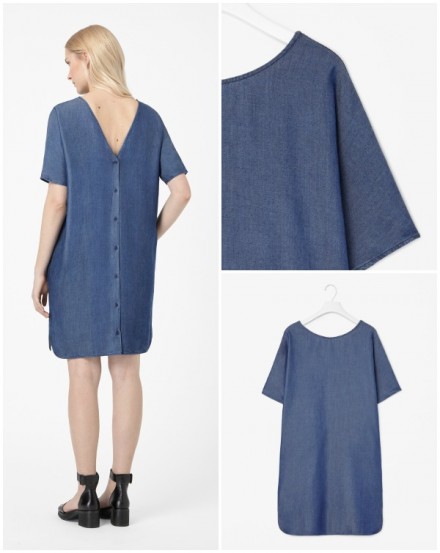 Cos denim-look dress via WeeBirdy.com