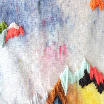 Firework wall hanging by Stampel via Wee Birdy