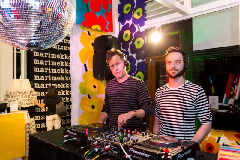 Architecture in Helsinki DJ at theMarimekko Sydney Flagship Store Unikko 50th Birthday Celebrations via WeeBirdy.com
