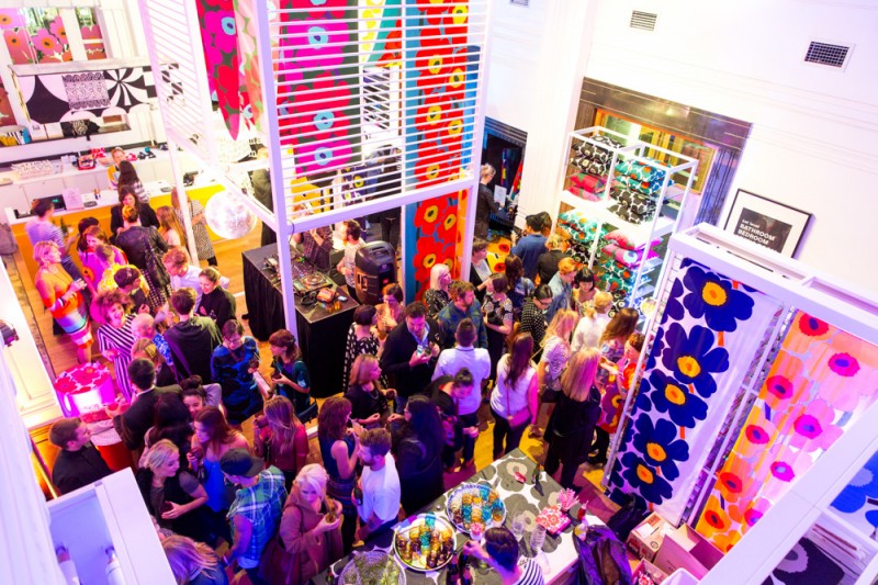 Marimekko Sydney Flagship Store Unikko 50th Birthday Celebrations via WeeBirdy.com