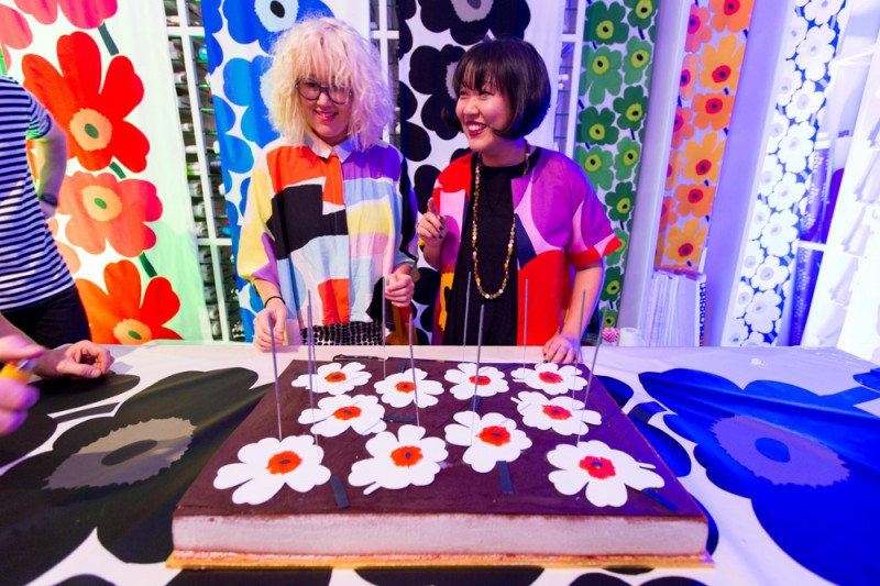 Marimekko Sydney Flagship Store Unikko 50th Birthday Celebrations via WeeBirdy.com