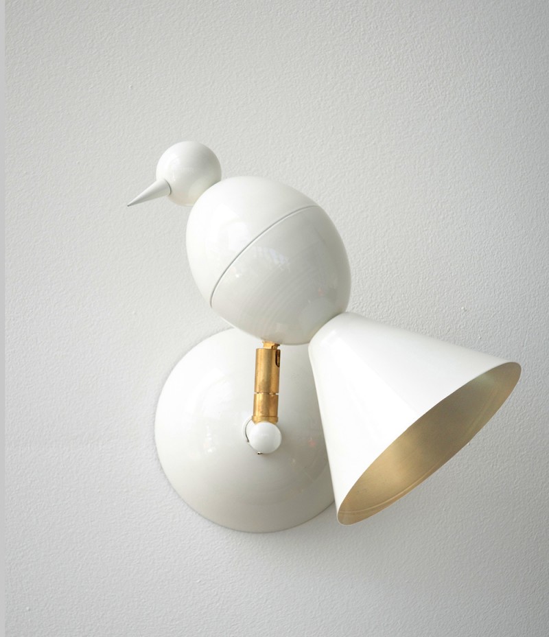 Alouette wall lamp Atelier Areti via WeeBirdy.com