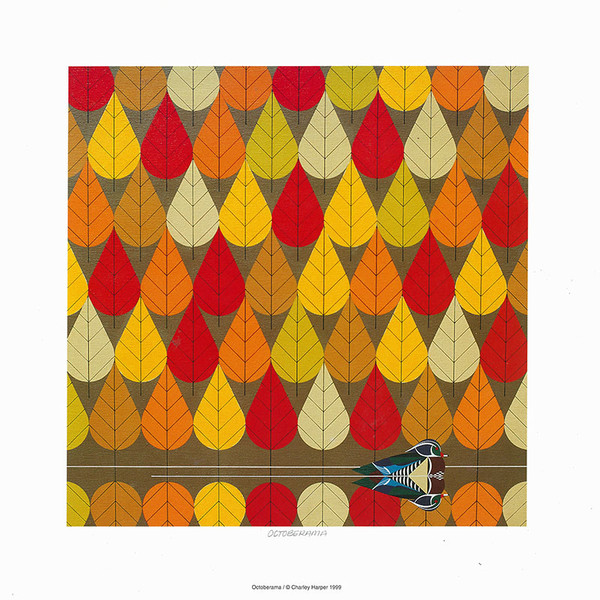 Charley Harper Octoberama print via WeeBirdy.com