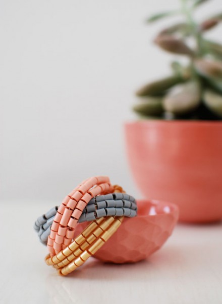 Hama bead bracelet tutorial, via WeeBirdy.com
