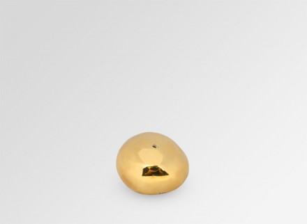 Dinosaur Designs round incense holder in brass, via WeeBirdy.com
