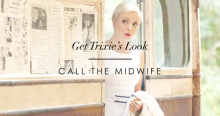 Get Trixie's Look from Call the Midwife via WeeBirdy.com