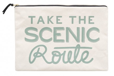 Take the Scenic Route Travel Bag by Alphabet Bags via WeeBirdy.com