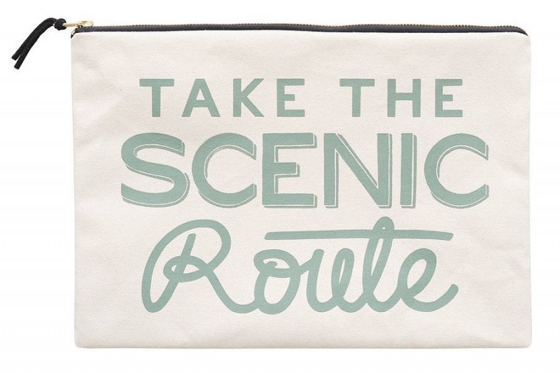 Take the Scenic Route Travel Bag by Alphabet Bags via WeeBirdy.com