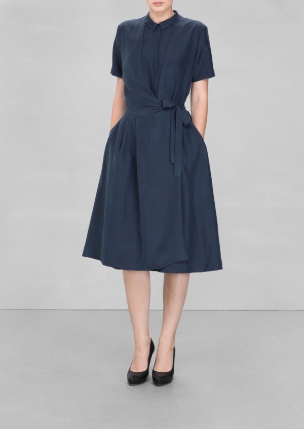 A-line silk dress, £95 from & OTHER STORIES, via WeeBirdy.com