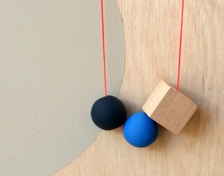 Not Tuesday bead necklace via WeeBirdy.com