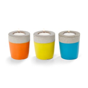 Two Tone Tea light Holders - Set of 3 $7 from Kmart.