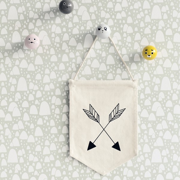 Arrow Wall Flag, EUR 20, by Ferm Living. 