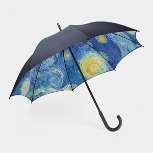 Top 12 Beautiful Umbrellas: Starry Night Umbrella, via WeeBirdy.com