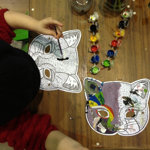 TMod DIY Animal Masks at One Fine Baby Sydney Fair via WeeBirdy.com