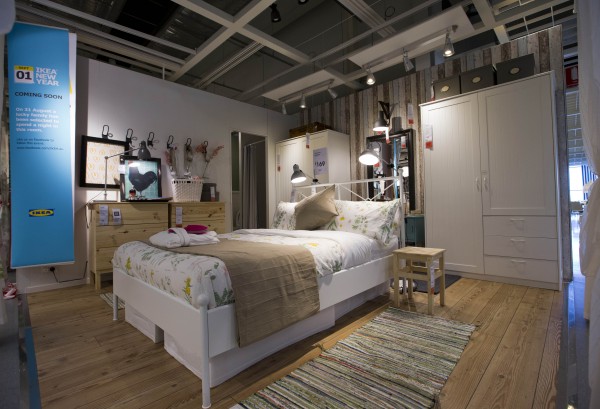 Airbnb at IKEA, via WeeBirdy.com