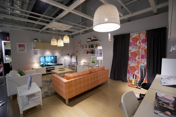 'Inner city living' accommodation at Airbnb at IKEA, via WeeBirdy.com