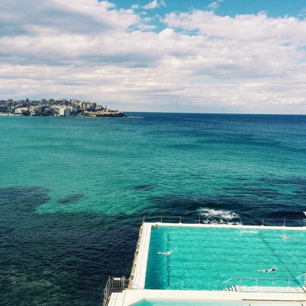 Mr Jason Grant's Secret Sydney: Bondi Icebergs pool. Photography via Mr Jason Grant's Instagram.
