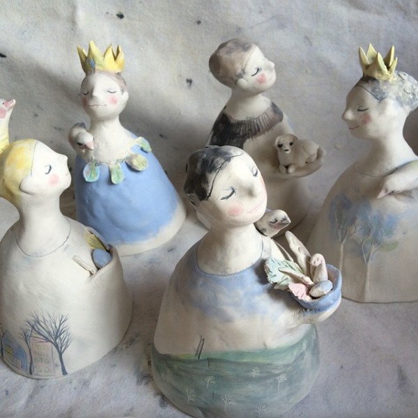 Ceramics by Erins Window, via WeeBirdy.com.