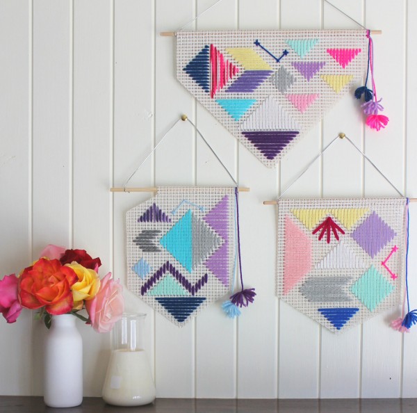 Etsy Design Award Finalist Highlights: Woven small banner by Fizzy Lime Creative via WeeBirdy.com. 