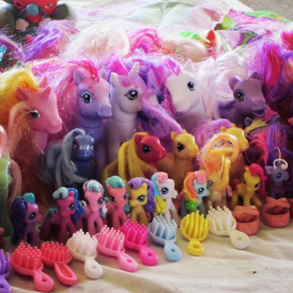 My Little Ponies via WeeBirdy.com. 
