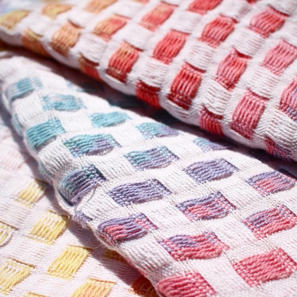 100% cotton rainbow blankets by Kip and Co, via WeeBirdy.com.