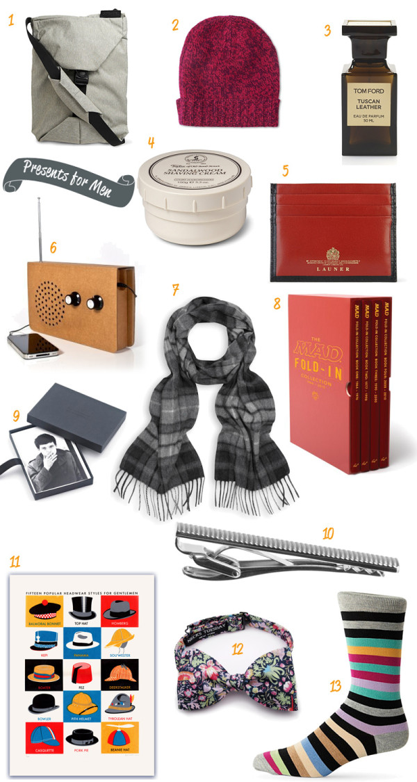 Christmas Gift Guide for Men via WeeBirdy.com.
