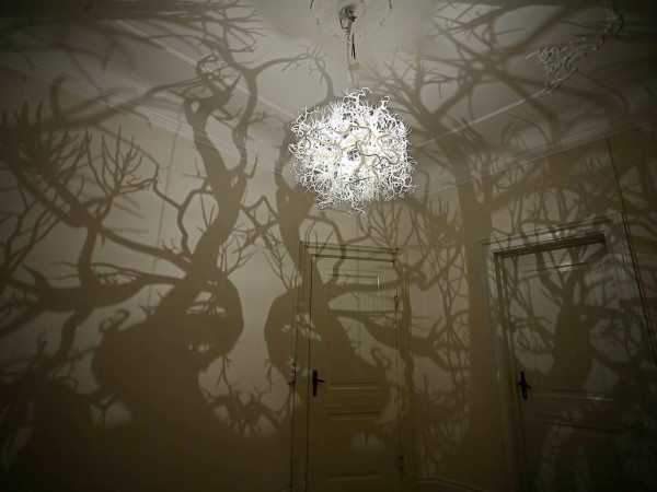 10 Amazing Home Ideas that Interior Designer Shaynna Blaze Loves: 'Forms in Nature' chandelier by Hilden & Diaz.