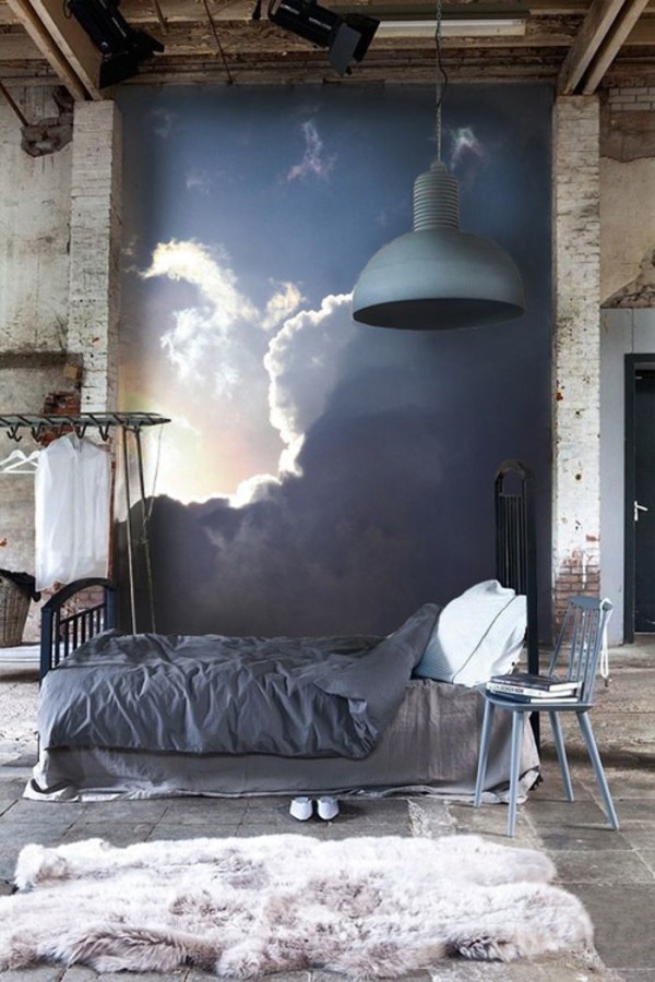 10 Amazing Home Ideas Interior Designer Shaynna Blaze Loves: Wall Mural via Domaine Home.