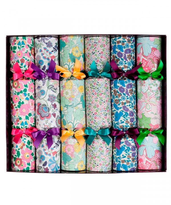Flashback: Liberty print crackers for Christmas 2012, via WeeBirdy.com.