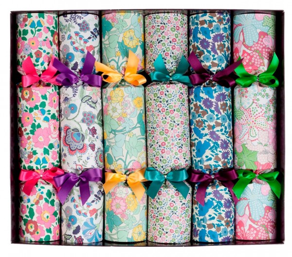 Flashback: Liberty print crackers for Christmas 2012, via WeeBirdy.com.