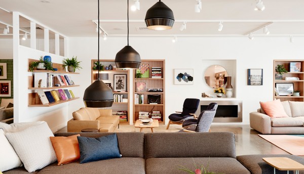 The new Jardan flagship store in Melbourne. Photography by James Geer.