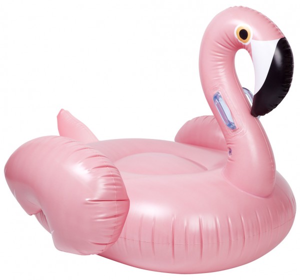 Giant inflatable flamingo pool toy by Sunnylife, via WeeBirdy.com. 
