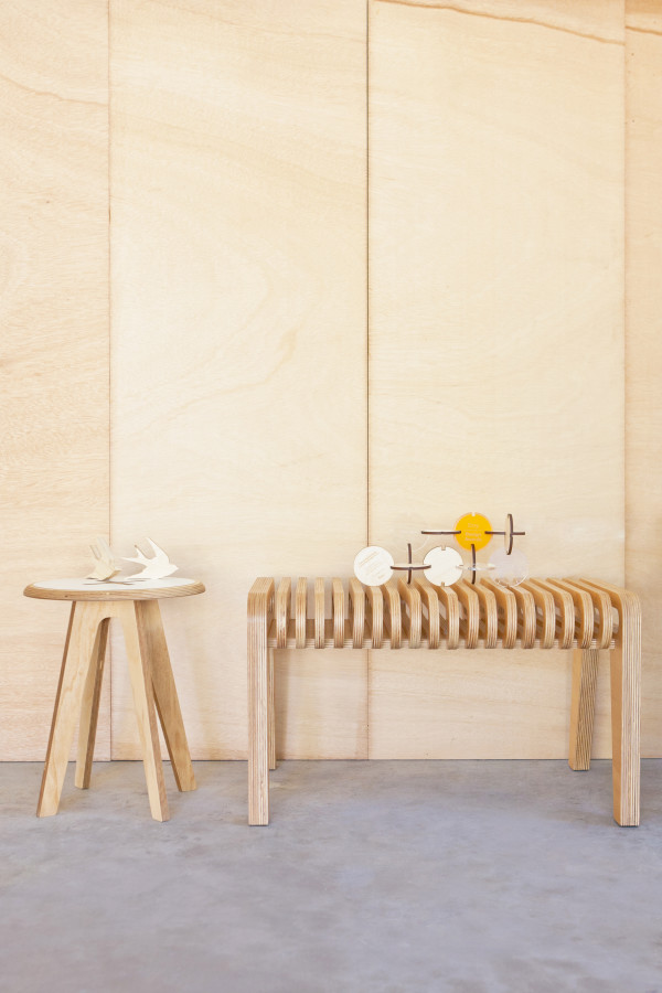Foreply's furniture is both sculptural and supremely practical, via WeeBirdy.com.  