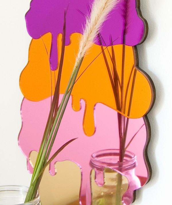 Amazing: Ice Cream mirror by Bride & Wolfe, from Everything Begins, via WeeBirdy.com.