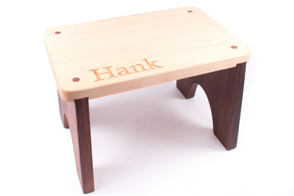 30 Amazing Personalised Presents to Order for Christmas now, via WeeBirdy.com: Personalized wooden step stool, AU$73.80, from Smiling Tree Toys. 