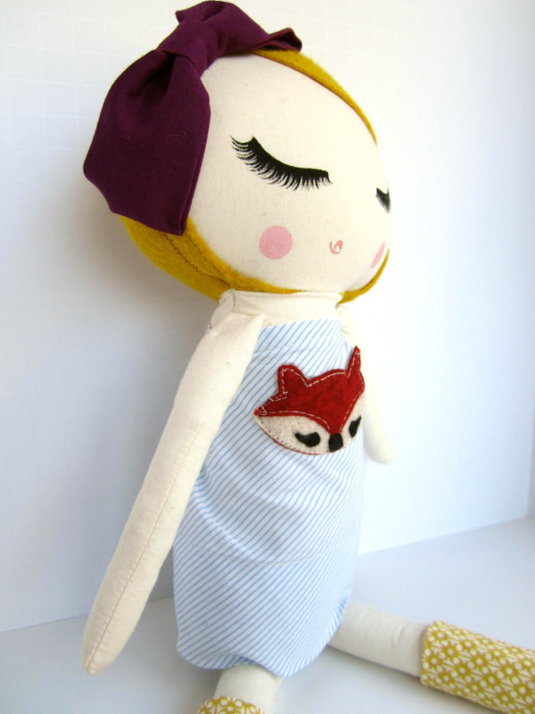 30 Amazing Personalised Presents to Order for Christmas now, via WeeBirdy.com: Original handmade custom doll, $119.05, from Mend by Ruby Grace.