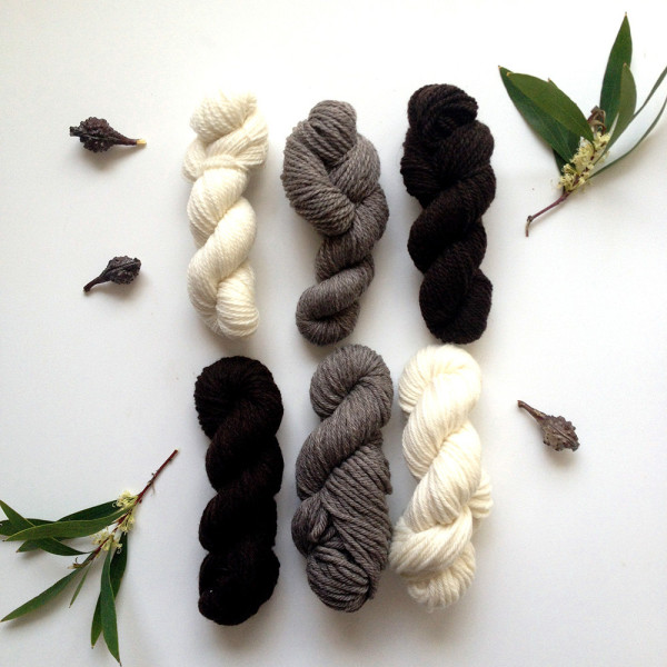 Cormo yarn sample pack, AU$50, by Ton of Wool, via WeeBirdy.com. 