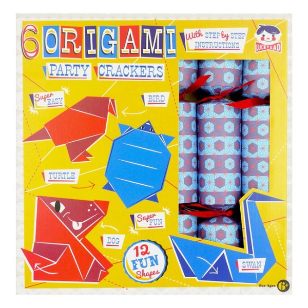 Wee Birdy's round-up of the best crackers for Christmas 2014: Origami crackers from Lark, via WeeBirdy.com. 