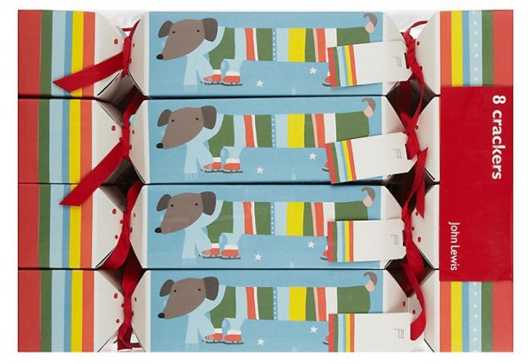 Wee Birdy's round-up of the best crackers for Christmas 2014:John Lewis Sausage Dog Crackers, via WeeBirdy.com. 