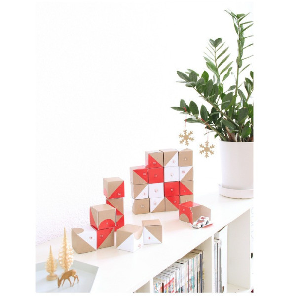 Advent Calendars with a Difference: Snug Studio Advent calendar from My Messy Room.