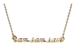 25 Excellent Presents for Book Lovers, via WeeBirdy.com: The Bell Jar "I am I am I am" necklace, $24, from Out of Print Clothing company.