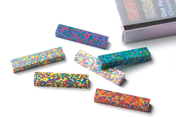 Amazing + Great Stocking Stuffer: Dot Flower Crayon Set from My Cuppa Tea, via WeeBirdy.com.