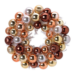 VINTERMYS gold wreath, $19.99, from IKEA.