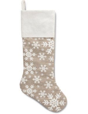 Snowflakes stocking, $19.95, from David Jones.