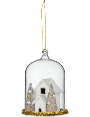 Orn house in glass dome $9.95, from David Jones.