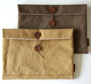 Futo B5 sleeve, $60, from My Cuppa Tea.